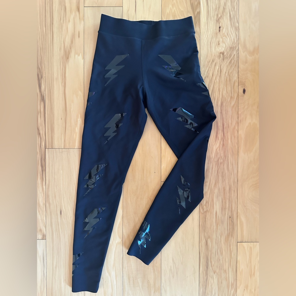 Ultracore “BOLT” Black Lux Ultra High Leggings size M